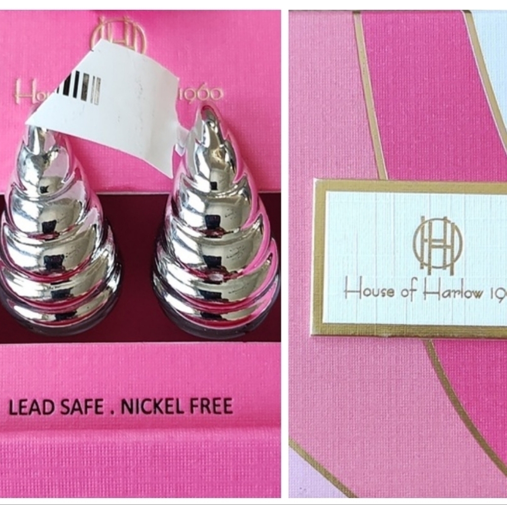 New House of Harlow Retro Style Earrings